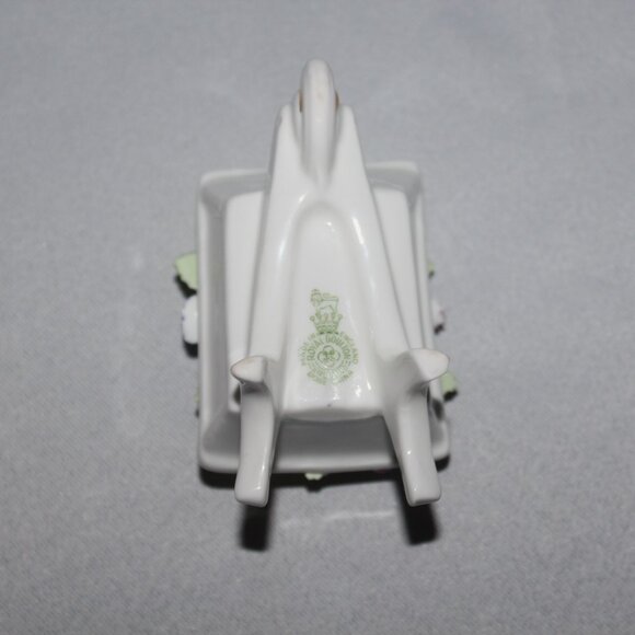 Royal Doulton Floral Wheelbarrow | Fine Bone China | Made in England - Picture 7 of 11